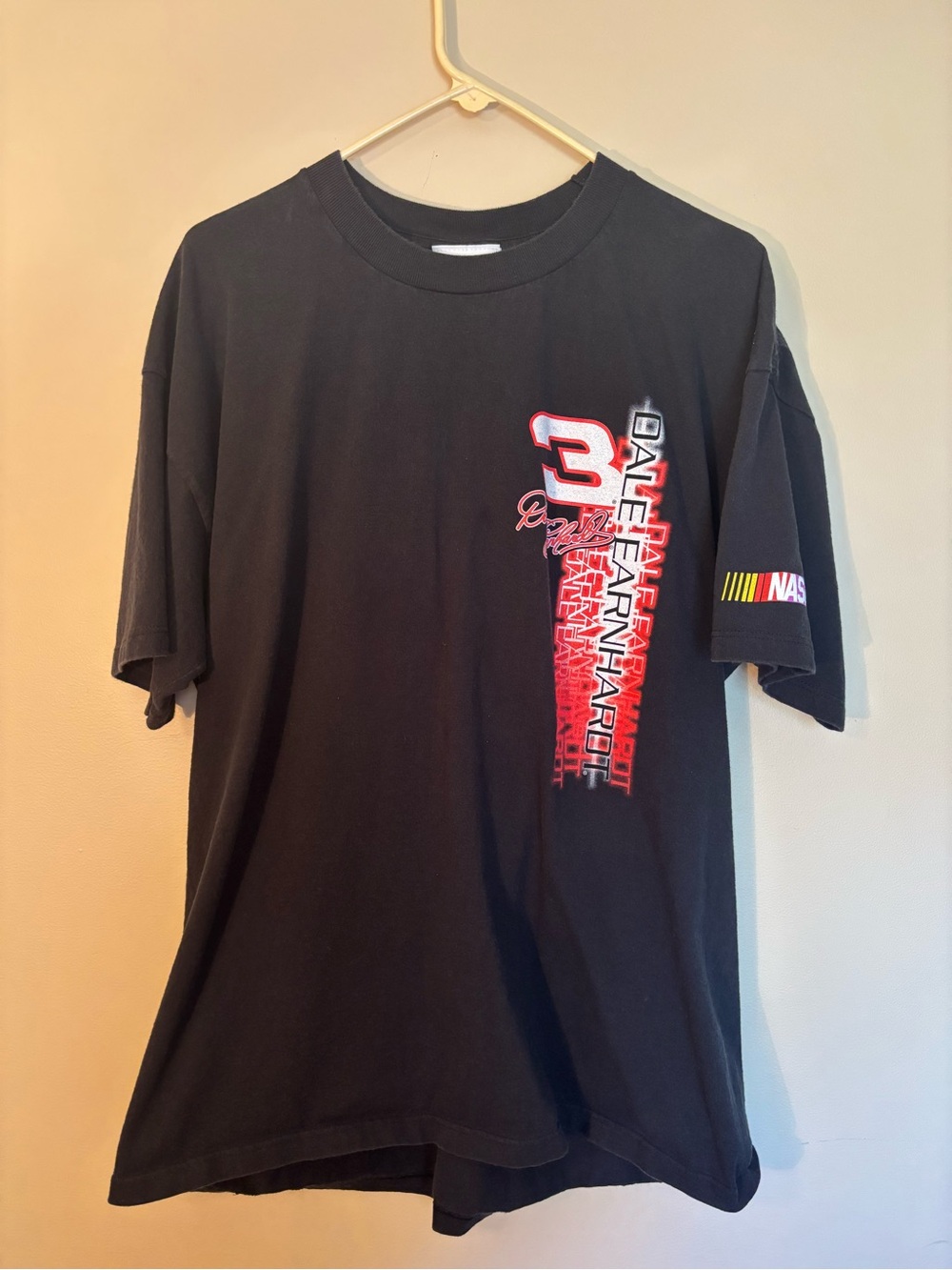 Black Dale Earnhardt Sr. NASCAR Graphic Tee